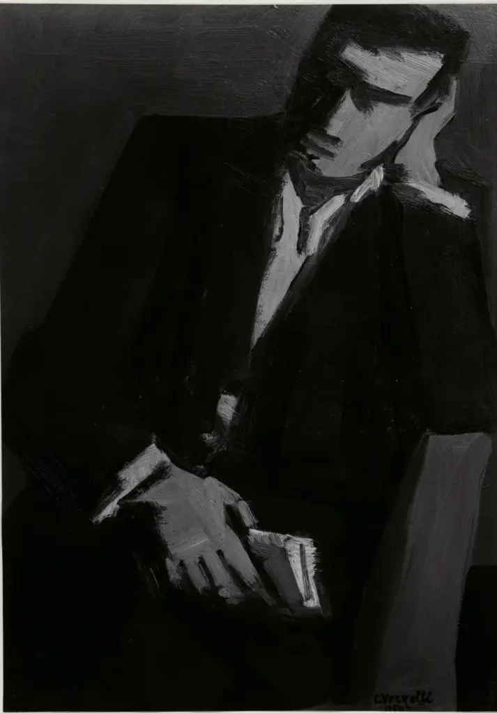 Giacomelli , Verzetti, Libero - sec. XX - Ritratto , fronte