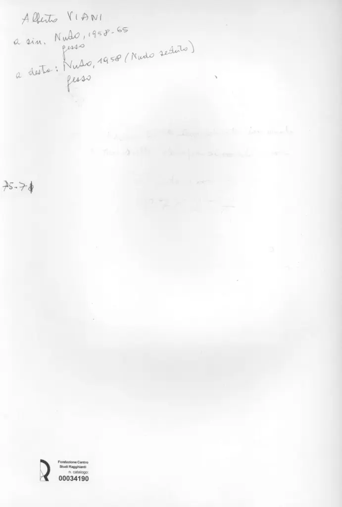 Anonimo, Anonimo , retro