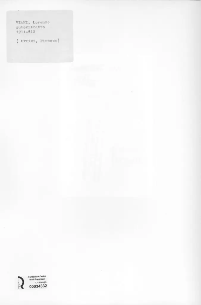 Viani, Lorenzo - sec. XX -