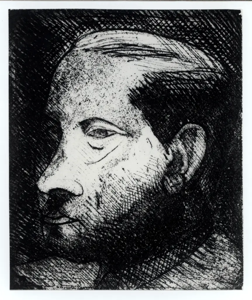 Virduzzo, Antonio , Ritratto del tipografo Alessandrini