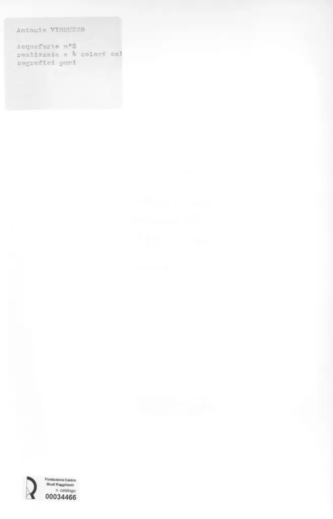 Anonimo, Anonimo , retro