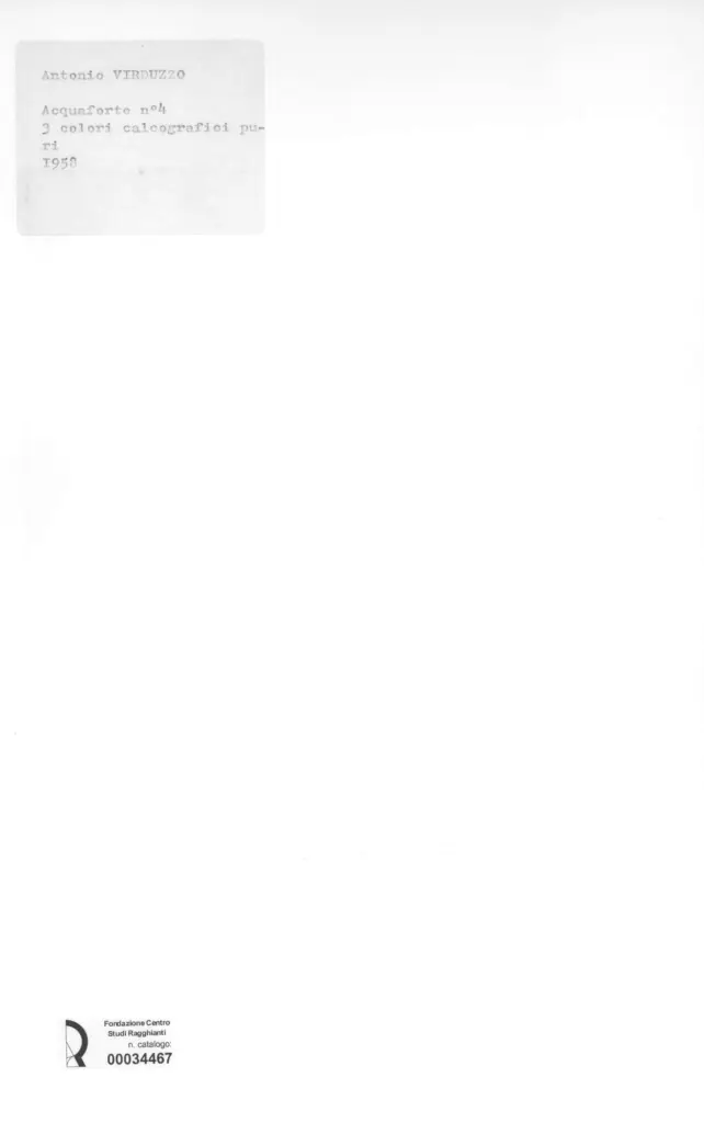 Anonimo, Anonimo , retro