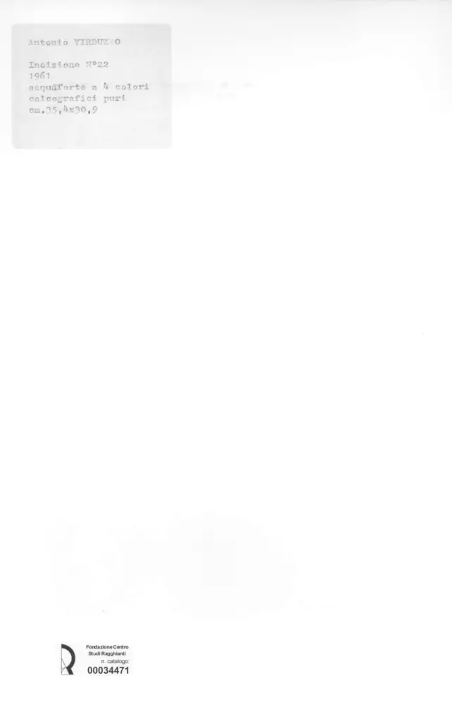 Anonimo, Anonimo , retro