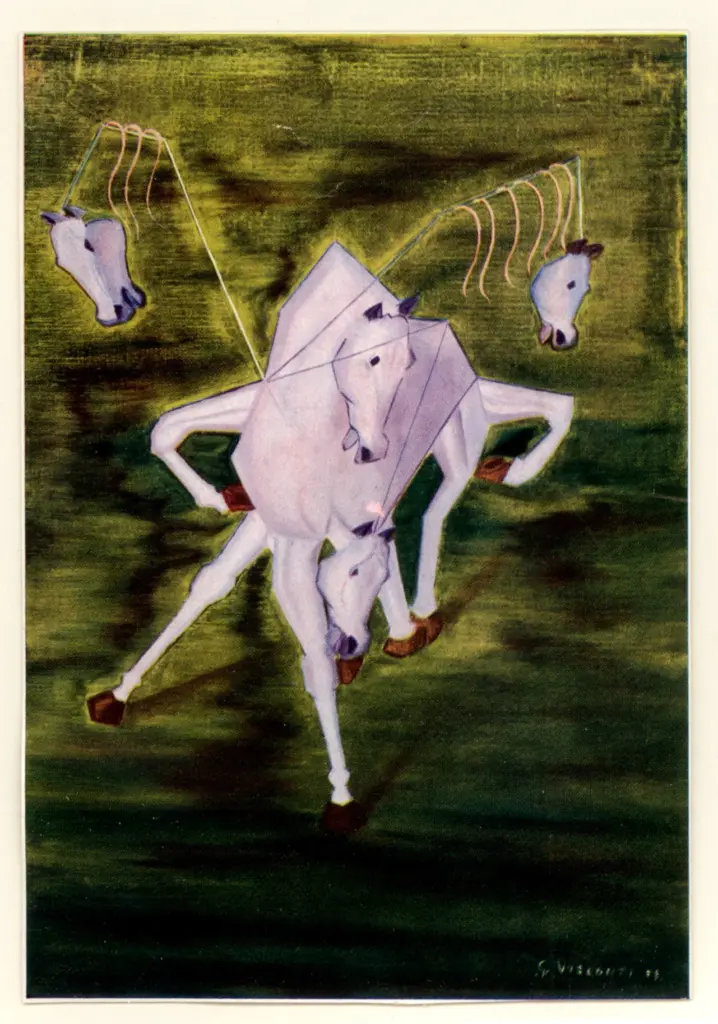 Anonimo , Visconti, Gaio - sec. XIX - Cavallo , fronte