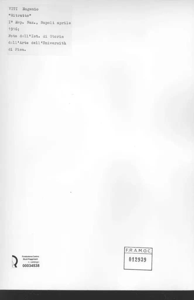 Universit&agrave; di Pisa. Dipartimento di Storia delle Arti , retro