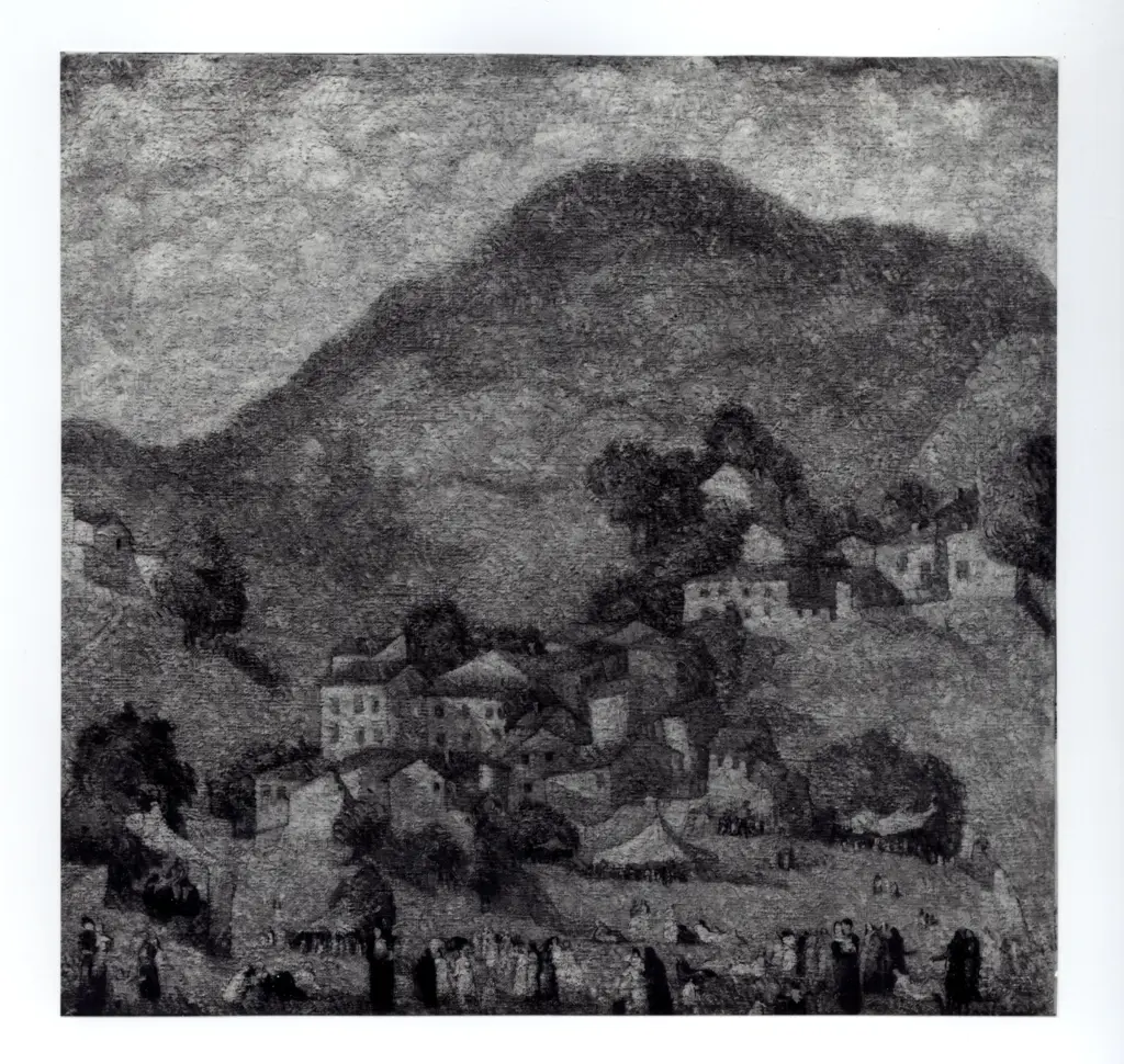 Vittorini, Umberto , Festa in campagna (Paesaggio toscano)