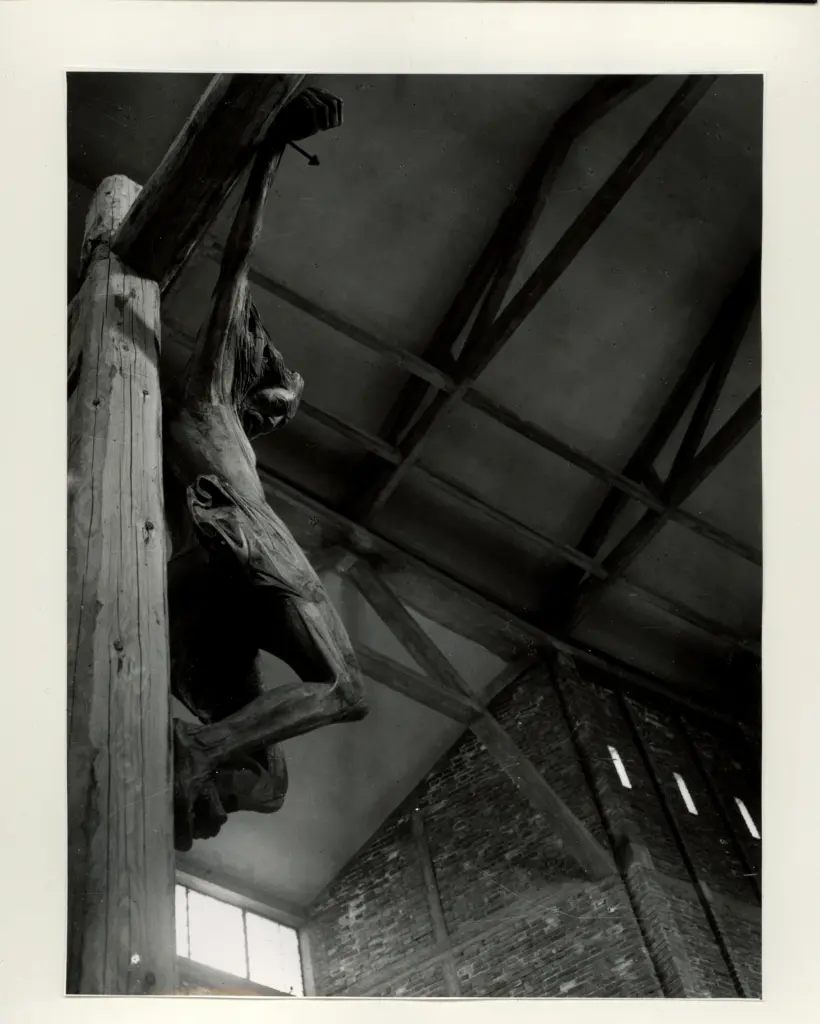 Anonimo , Vivarelli, Jorio - sec. XX - Crocifisso in legno , fronte