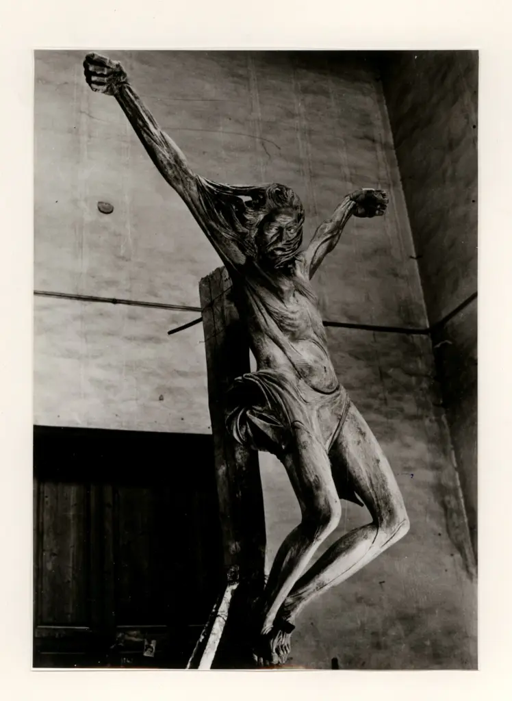 Anonimo , Vivarelli, Jorio - sec. XX - Crocifisso in legno