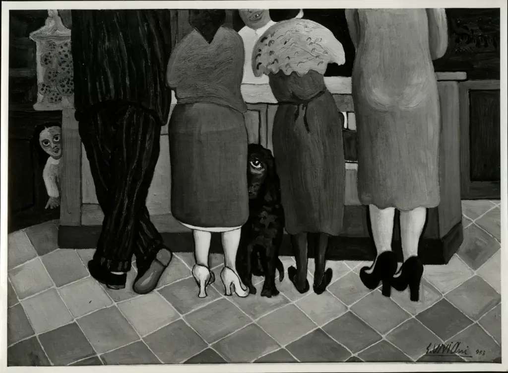 Ceccato, A. , Viviani, Giuseppe - sec. XX - La farmacia , fronte