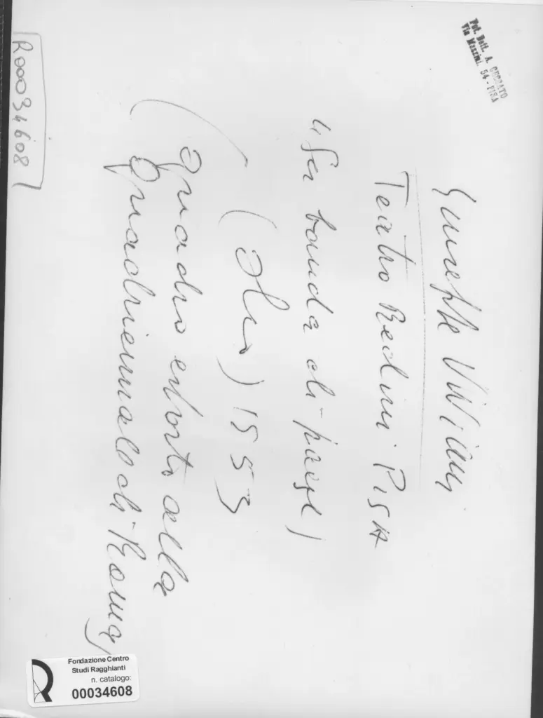 Ceccato, A. , Viviani, Giuseppe - sec. XX - La banda di paese , retro