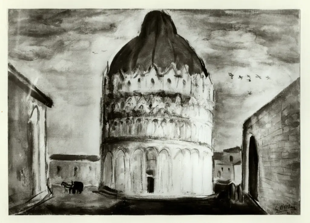 Anonimo , Viviani, Giuseppe - sec. XX - Battistero , fronte