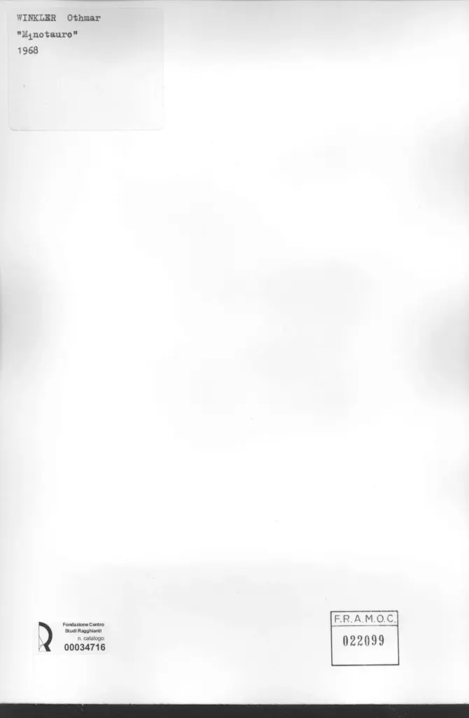 Anonimo, Anonimo , retro