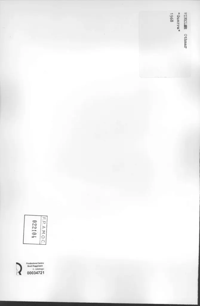 Anonimo, Anonimo , retro