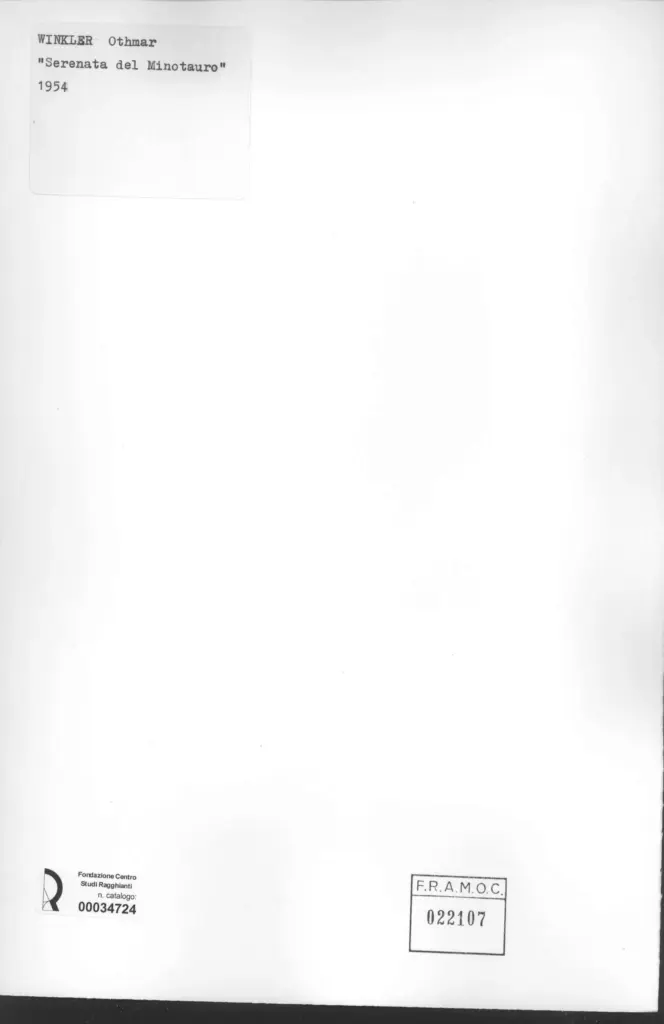 Anonimo, Anonimo , retro