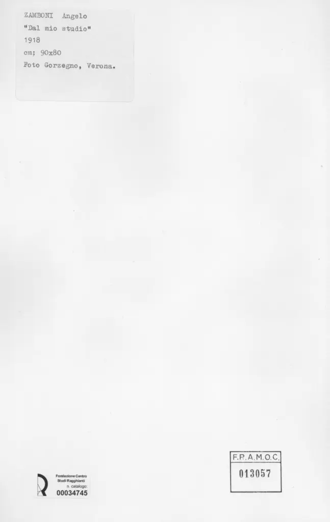 Foto Gorzegno, Anonimo, Anonimo , retro