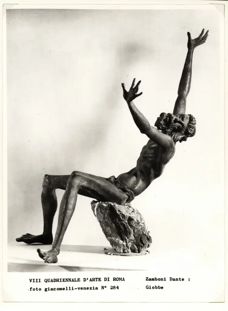 Giacomelli , Zamboni, Dante - sec. XX - Giobbe , fronte