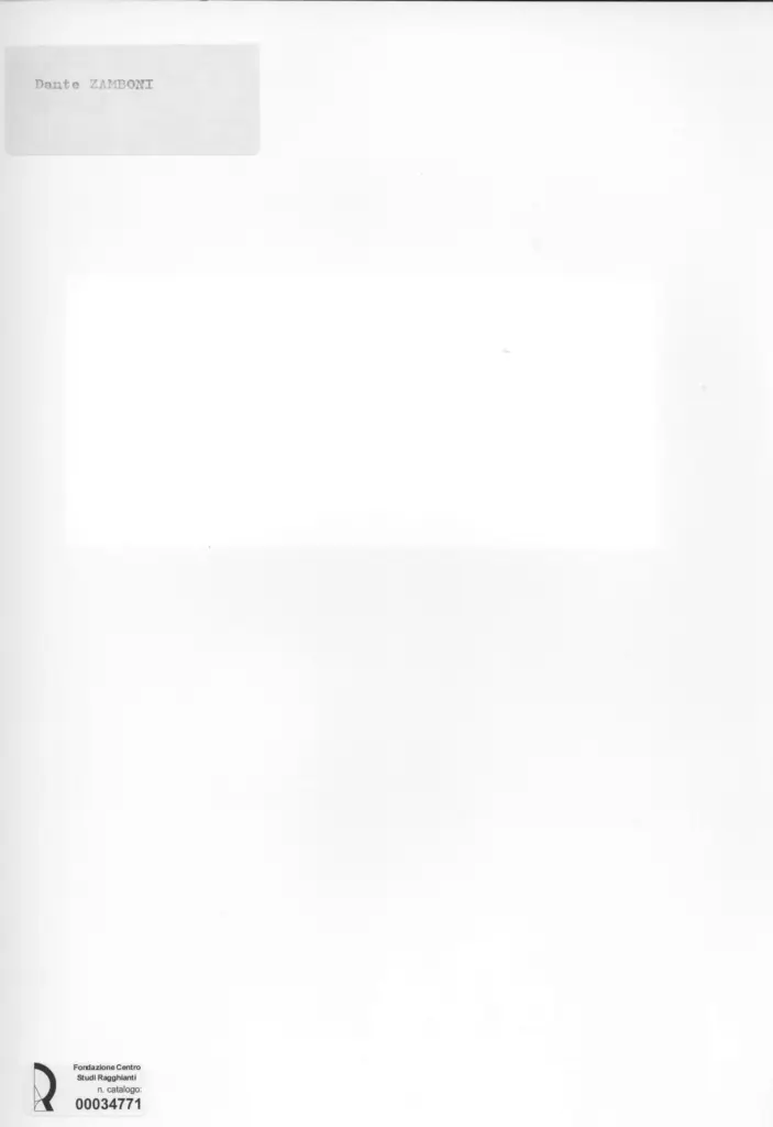 Anonimo , Zamboni, Dante - sec. XX - Scena di battaglia , retro