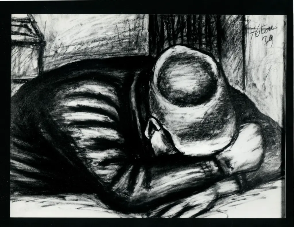 Anonimo , Zancanaro, Antonio - sec. XX - Me pare che riposa , fronte