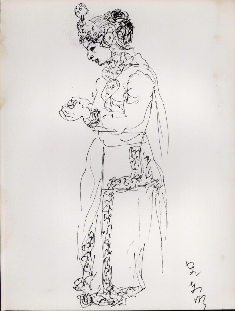 Anonimo , Zancanaro, Antonio - sec. XX - Figura femminile , fronte