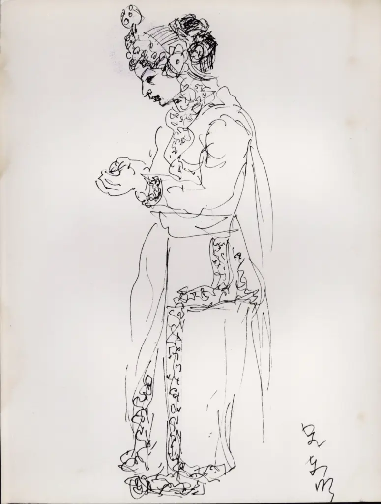 Anonimo , Zancanaro, Antonio - sec. XX - Figura femminile , fronte