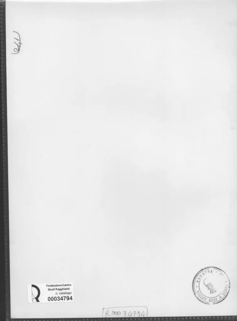 Anonimo , Zancanaro, Antonio - sec. XX - "Carusi" di Capo d'Orlando , retro