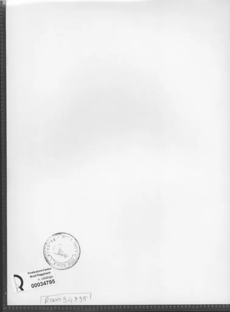 Anonimo , Zancanaro, Antonio - sec. XX - Il Re piange la morte di Bertoldo , retro