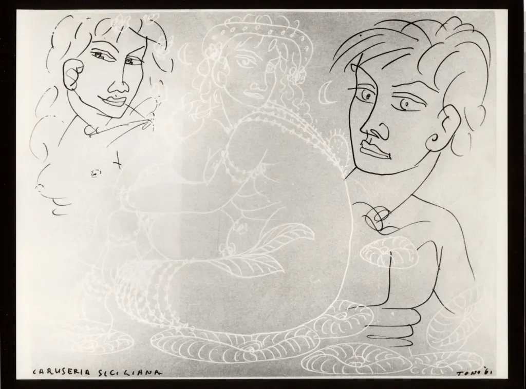 Anonimo , Zancanaro, Antonio - sec. XX - Caruseria siciliana , fronte