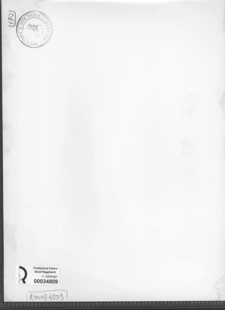 Anonimo , Zancanaro, Antonio - sec. XX - Ritratto maschile , retro