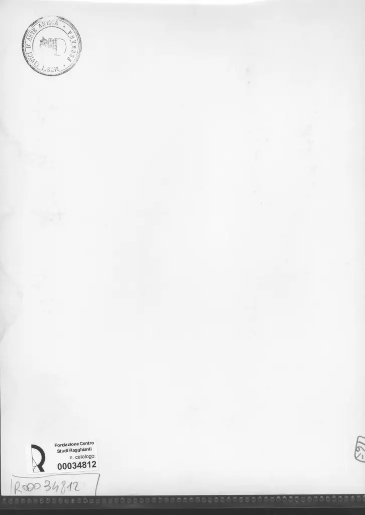 Anonimo , Zancanaro, Antonio - sec. XX - Ritratto di donna , retro