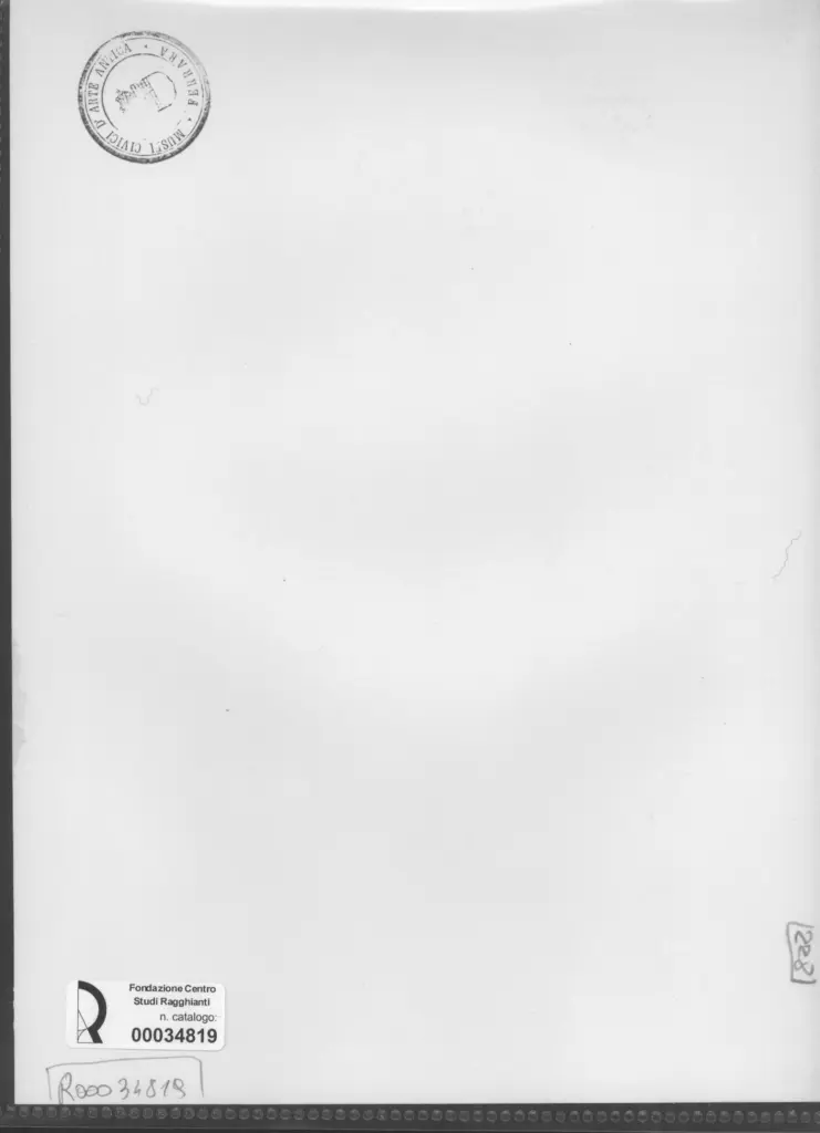 Anonimo , Zancanaro, Antonio - sec. XX - La mamma e il giovane partigiano , retro