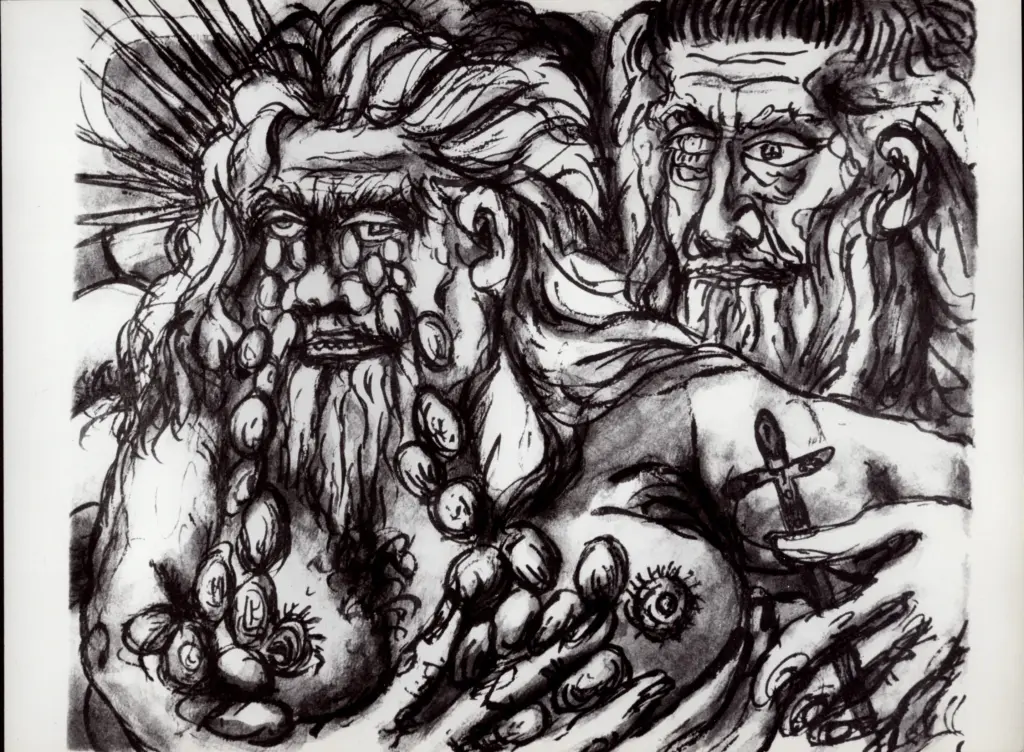 Anonimo , Zancanaro, Antonio - sec. XX - Disegno , fronte