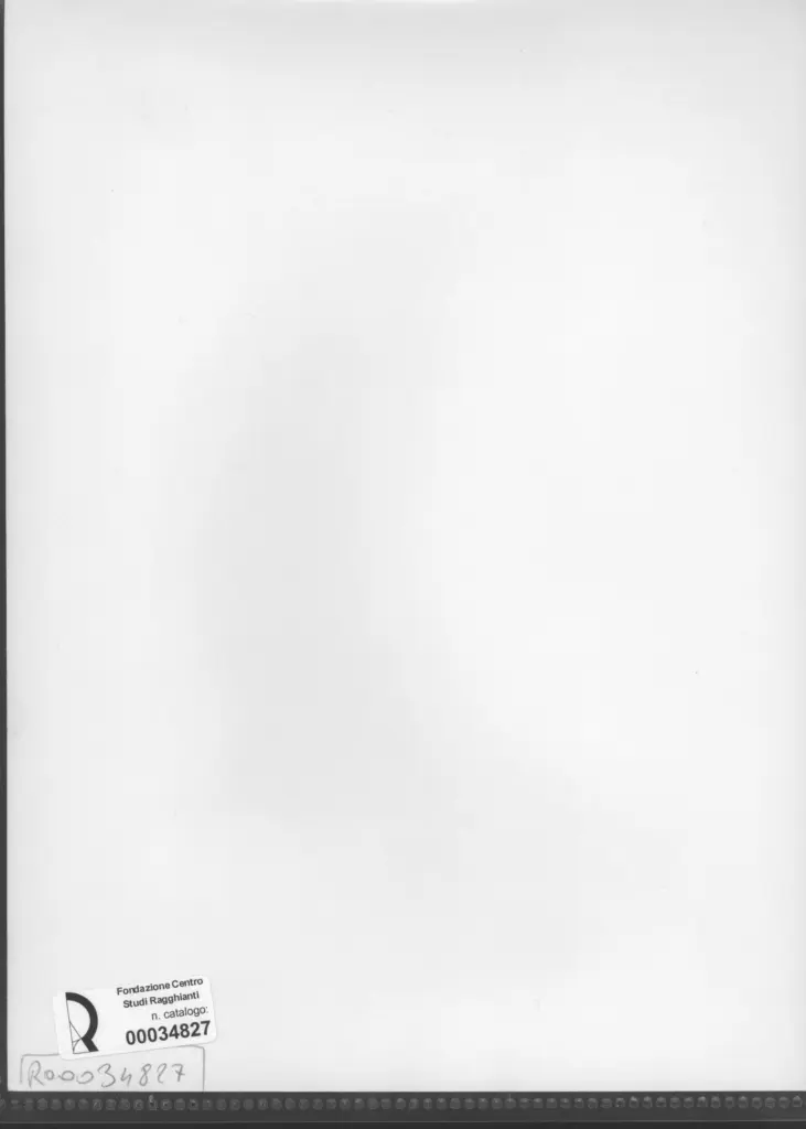 Anonimo , Zancanaro, Antonio - sec. XX - Il pr&agrave; , retro