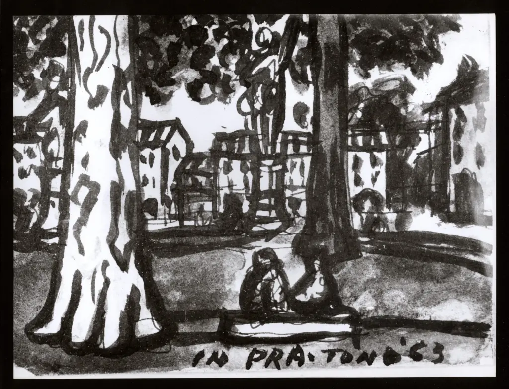 Anonimo , Zancanaro, Antonio - sec. XX - In Pr&agrave; , fronte