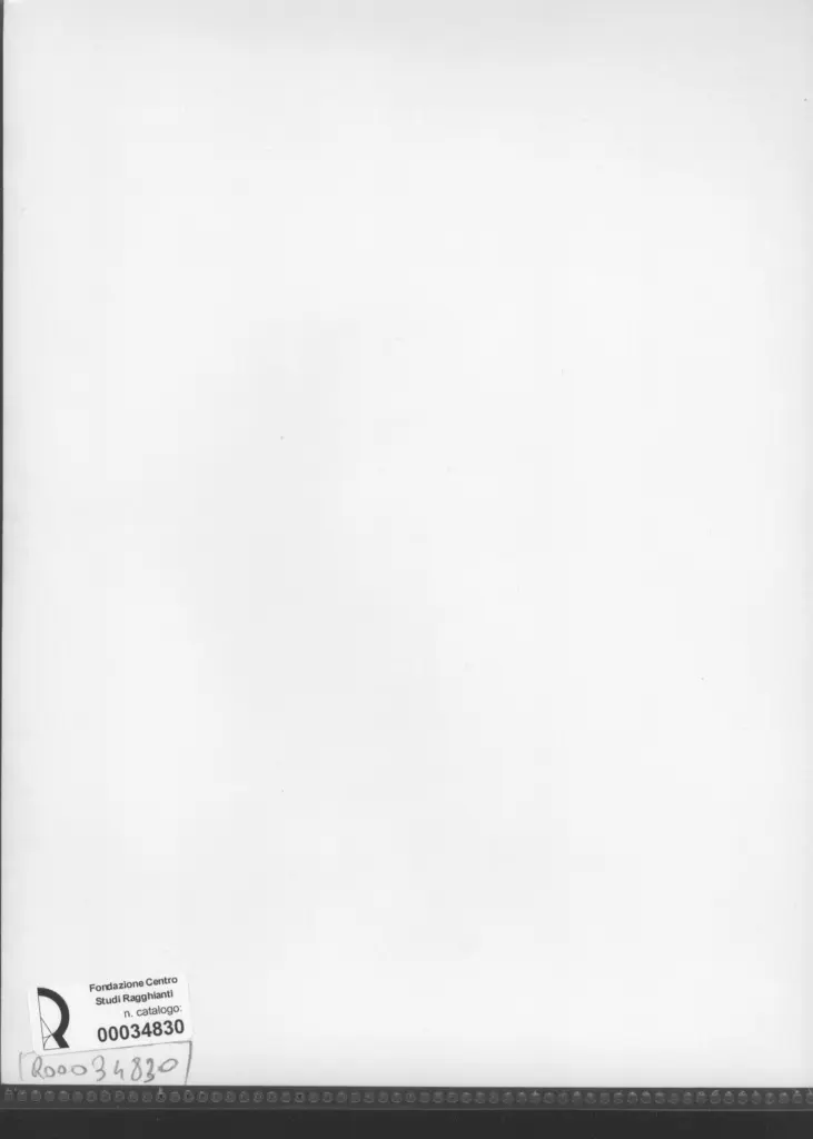 Anonimo , Zancanaro, Antonio - sec. XX - Figura maschile , retro