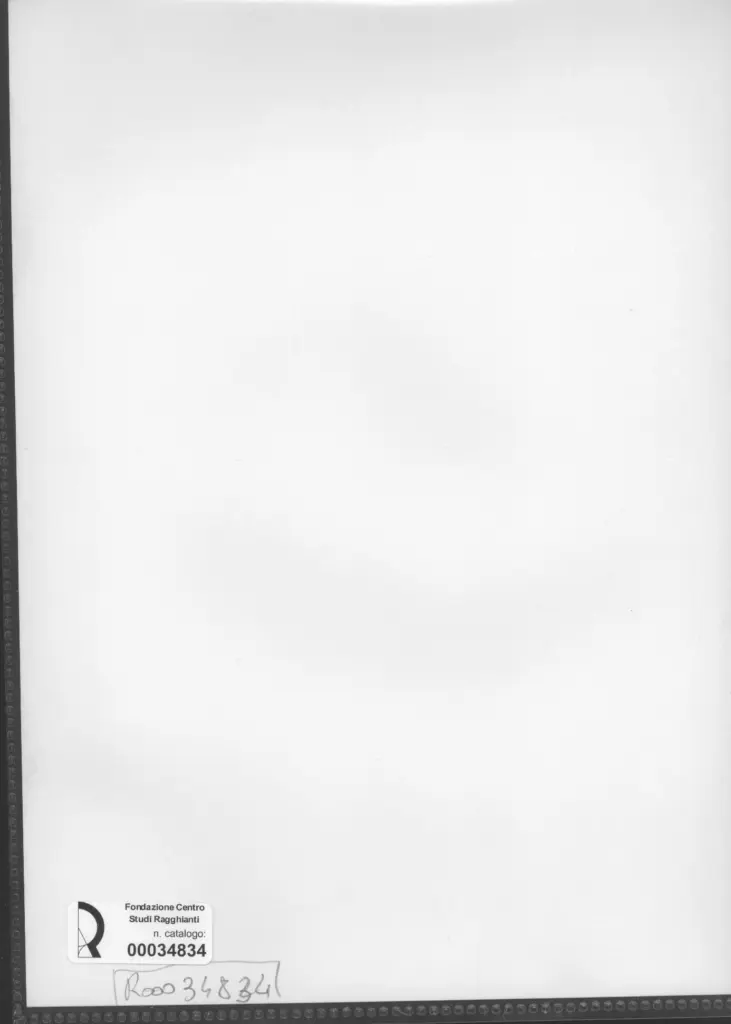 Anonimo , Zancanaro, Antonio - sec. XX - Uomo nudo , retro