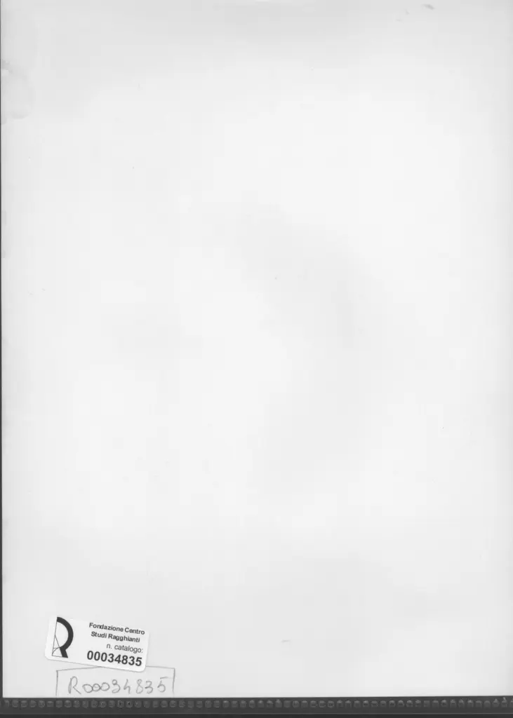 Anonimo , Zancanaro, Antonio - sec. XX - Ritratto maschile , retro