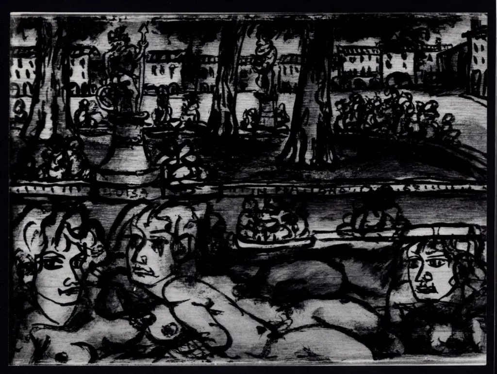 Anonimo , Zancanaro, Antonio - sec. XX - Luisa in Pr&agrave; , fronte