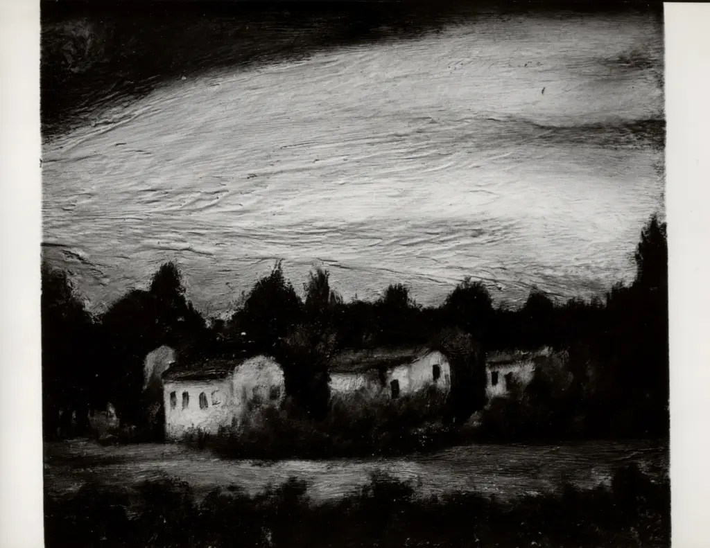 Anonimo , Zancanaro, Antonio - sec. XX - Paesaggio , fronte