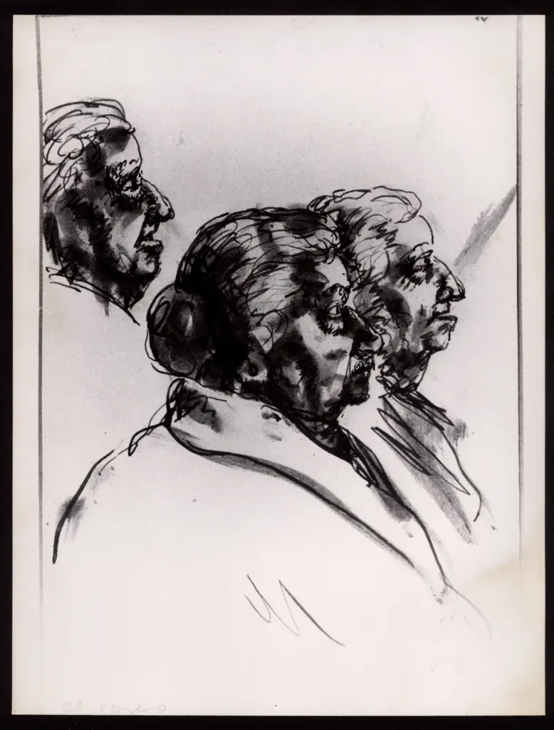 Anonimo , Zancanaro, Antonio - sec. XX - Tre vecchiette , fronte