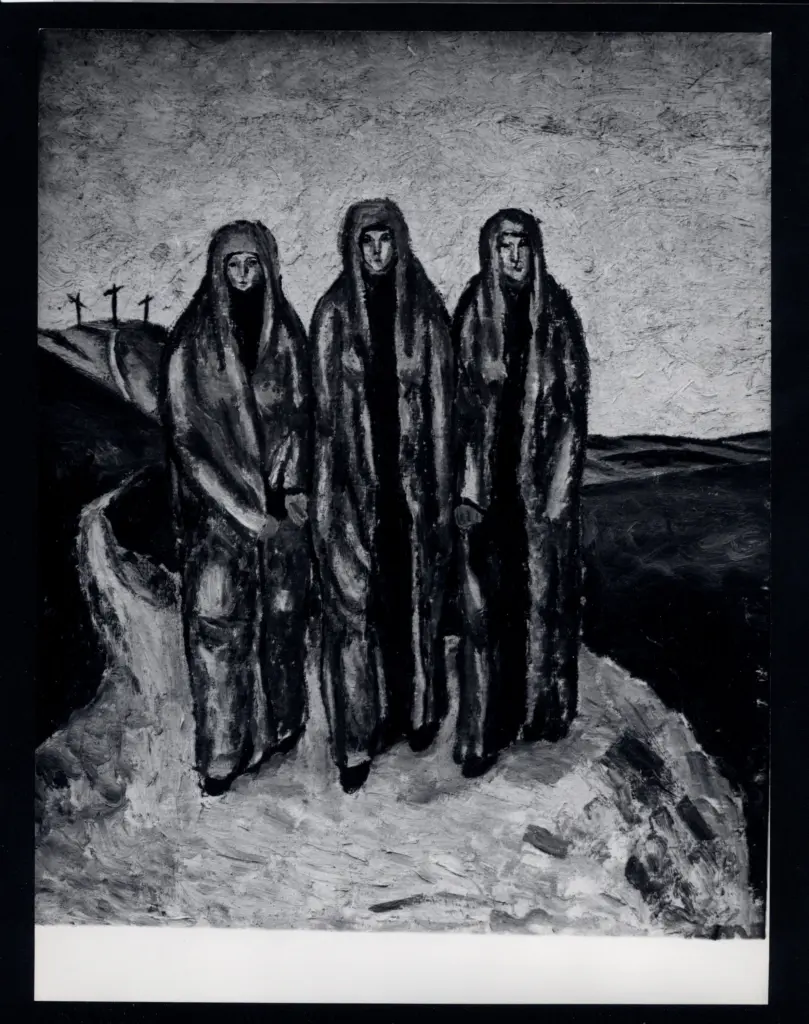 Anonimo , Zancanaro, Antonio - sec. XX - Le tre Marie , fronte