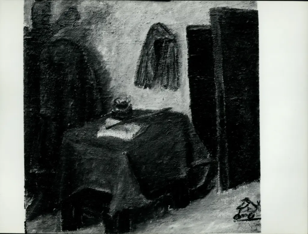 Anonimo , Zancanaro, Antonio - sec. XX - Natura morta , fronte