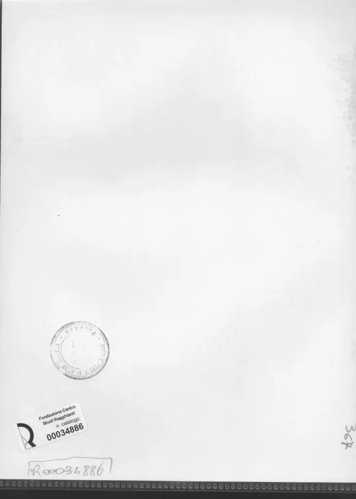 Anonimo , Zancanaro, Antonio - sec. XX - Pallagonia domus , retro