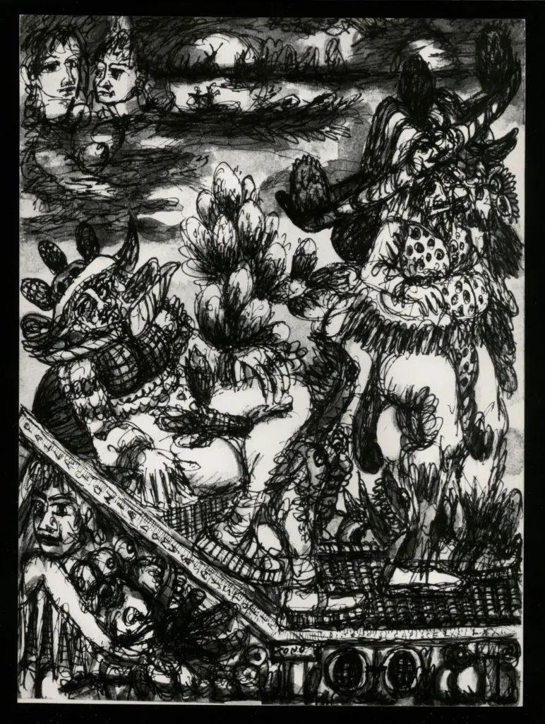 Anonimo , Zancanaro, Antonio - sec. XX - Composizione , fronte