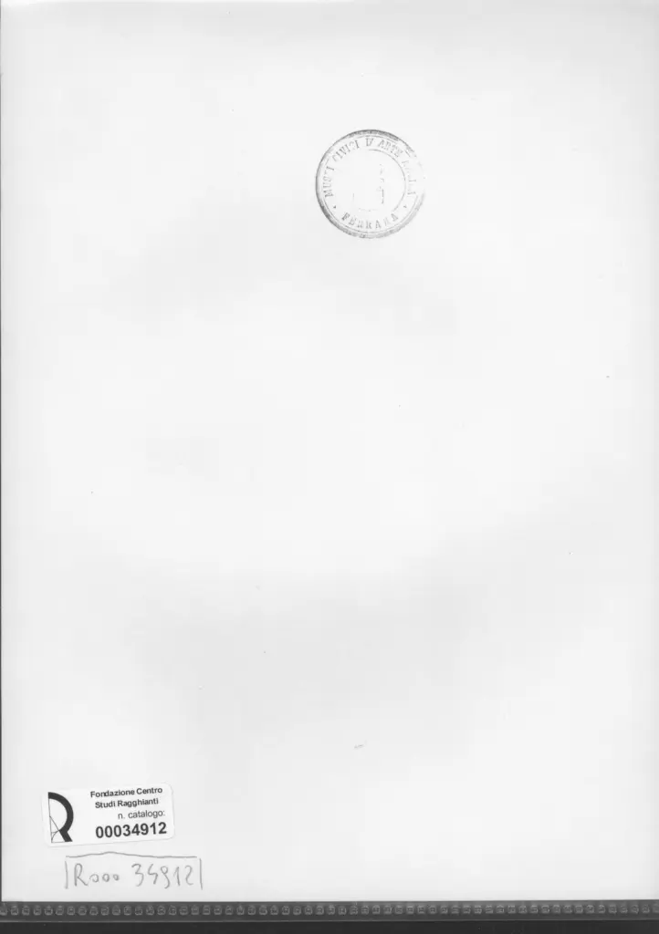 Anonimo , Zancanaro, Antonio - sec. XX - Palagonia domus , retro