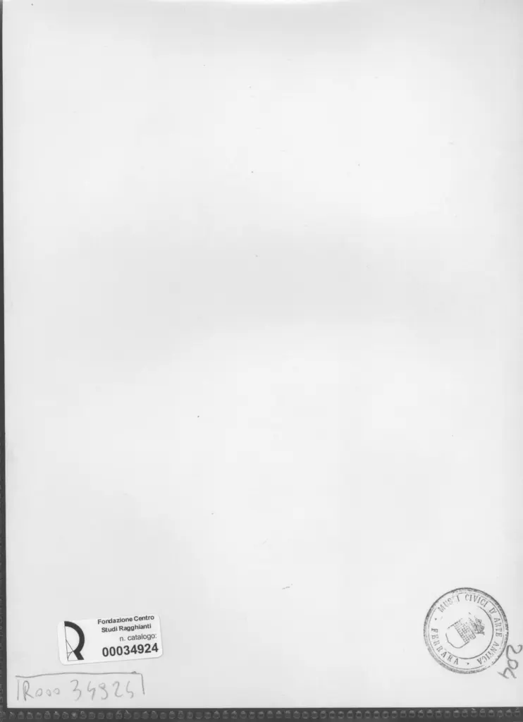 Anonimo , Zancanaro, Antonio - sec. XX - Composizione con figure , retro