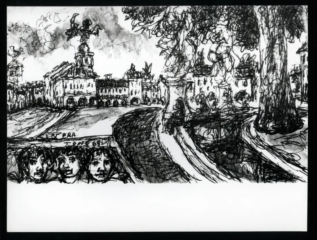 Anonimo , Zancanaro, Antonio - sec. XX - In Pr&agrave; , fronte