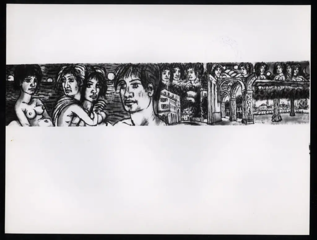 Anonimo , Zancanaro, Antonio - sec. XX - Composizione , fronte