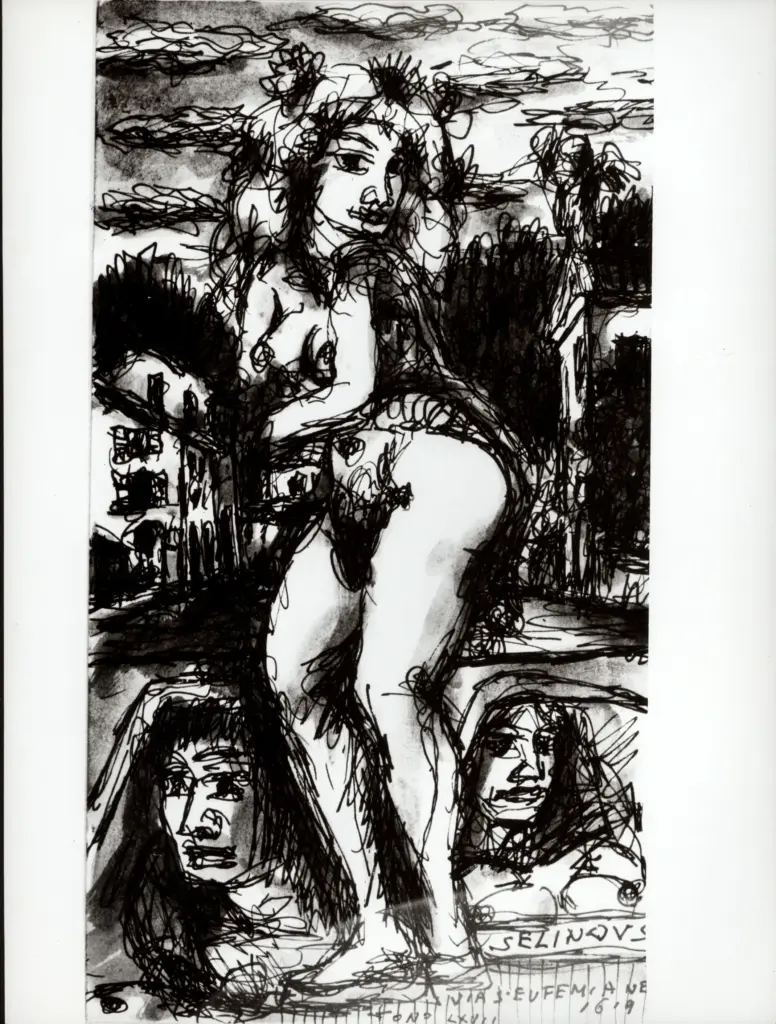 Anonimo , Zancanaro, Antonio - sec. XX - Via S. Eufemia , fronte