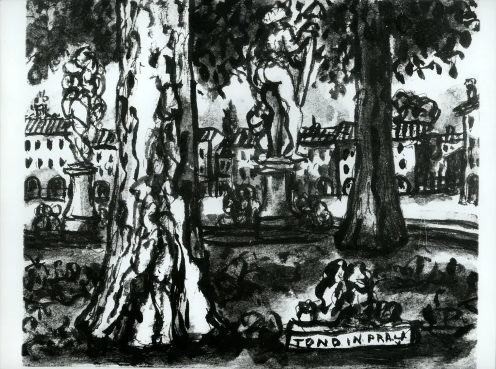 Anonimo , Zancanaro, Antonio - sec. XX - Tono in Pr&agrave; , fronte