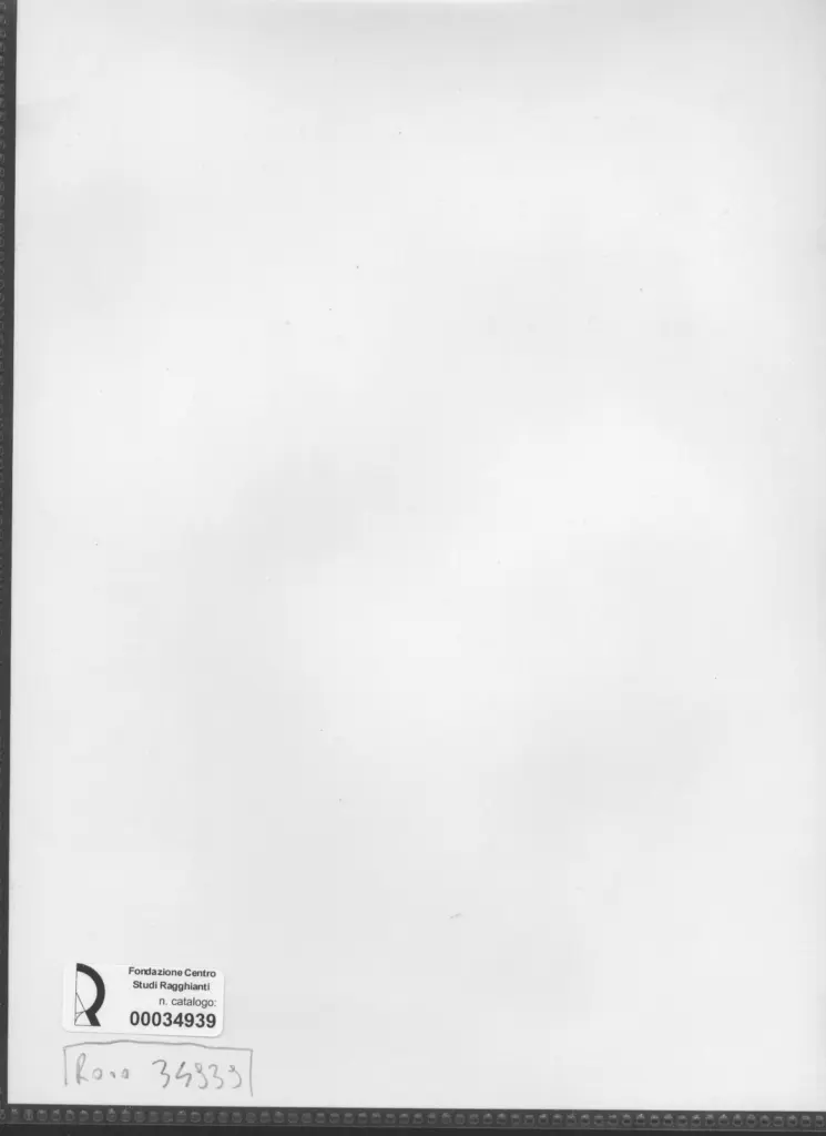 Anonimo , Zancanaro, Antonio - sec. XX - Autoritratto , retro